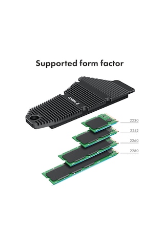Ps5 Soğutucu, M.2 Nvme Ssd Soğutucu, Ps5 Dahili Pcıe M.2 Nvme Gaming Ssd İçin, Saf Bakır Şeritle Tasarlanmış Magn Standart