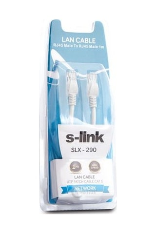 S-Link Slx-290 1M Patch Utp Cat5E Kablo