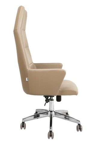Hunt Mobilya Vaga Krem Deri Ofis Yönetici Koltuğu Krem