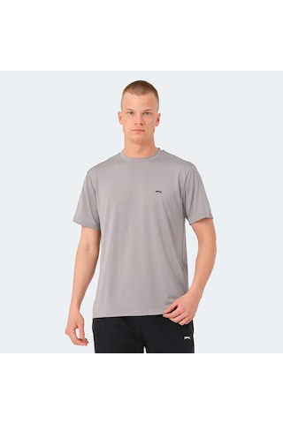 Slazenger OSWIN 5 li Set Erkek  Gri - Haki - Kırmızı - Saks Mavi - Turuncu Tişört