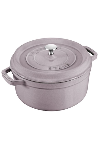 Staub La Cocotte Döküm Tencere Kiraz Çiçeği 28 Cm 6.75 L Yuvarlak Açık Pembe