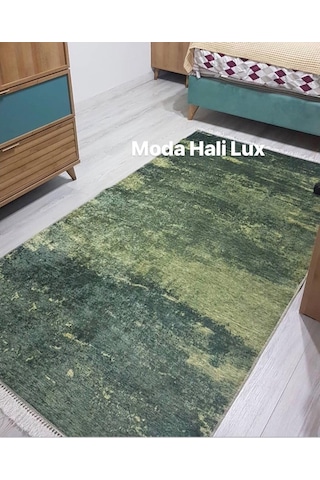 Yeşil Kaymaz Taban Halı Kilim Yolluk