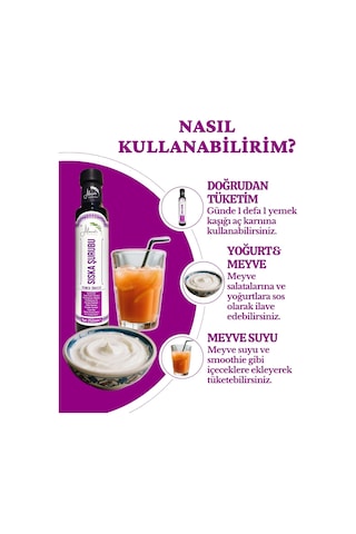 Zengin İçerikli Doğal Sıska Şurubu 250 Ml X2 Adet