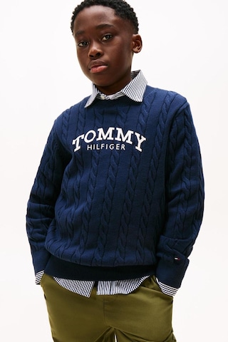 Tommy Hilfiger Erkek Çocuk Triko Kb0kb10347 Lacivert