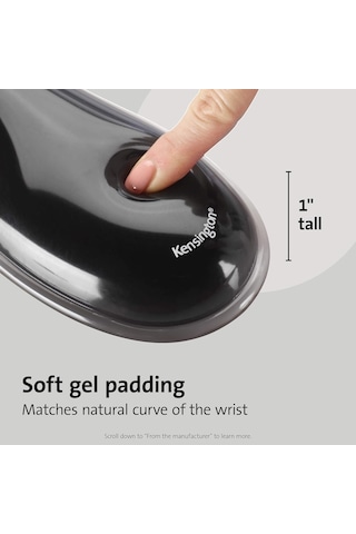 Kensington Duo Gel Mouse & Keyboard Wrist Rest Bundle, Mavi K529