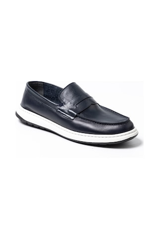 Navy Safari Oxford Klasik Erkek Diğer Ka-26y-e15304 John May Mars Shoe Mavi