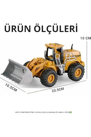 Uzaktan Kumandalı Full Fonksiyon Şarjlı Buhar Atan Kazıcı Yükleyici