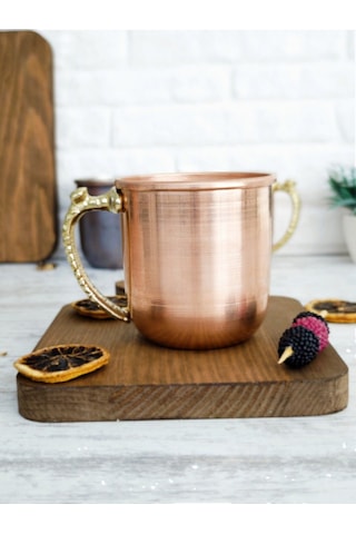 Modabakir Mule Mug Bakır Kupa Bardak Kaplamasız Metalik