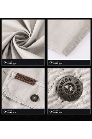 İlkbahar Ve Sonbahar İçin Uzun Kollu Erkek Gömlekleri, Günlük Ve Bol Kesim Erkek Gömlekleri Beyaz