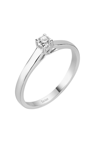 Sirius 0,12 Karat Pırlanta Tektaş Yüzük 0807R0026