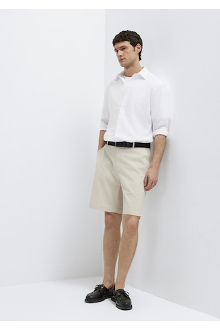 Mavi - Bej Chino Şort 0410355-70144