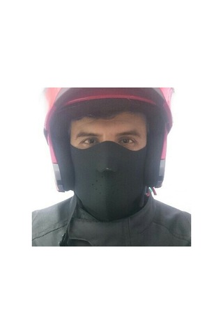 Motorsiklet Maskesi Siyah