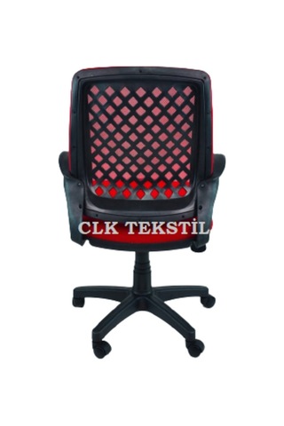 Clk-06 Fileli Petek Ofis Büro Bilgisayar Koltuğu Sandalyesi Kırmızı