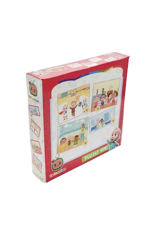 Laço Kids Cocomelon 4 In 1 Puzzle Co7899, Çocuklar Için Eğitici Puzzle