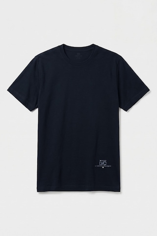 Tommy Life Lacivert Standart Fit Baskılı Kısa Kollu Erkek T-shirt - 88440