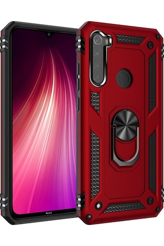 Xiaomi Redmi Note 8 Kilif Sofya Yüzüklü Standli Korumali Kilif 478398603