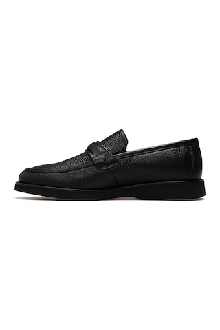 Pierre Cardin Erkek Hakiki Deri Loafer Hafif Ayakkabı 25k 119569 M Siyah Siyah
