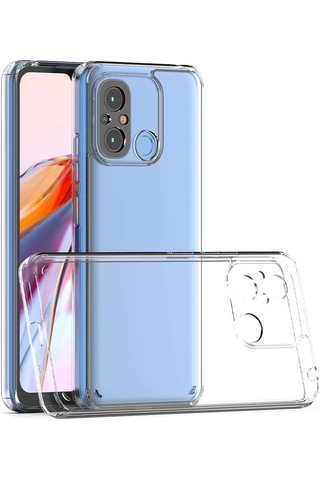 Xiaomi Redmi 12c Kılıf Zore Coss Kapak Renksiz