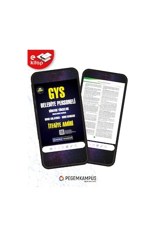 2026 Gys Belediye Personeli Görevde Yükselme Sınavlarına Hazırlık Konu Anlatımlı Soru Bankası İtfaiye Amiri E-kitap
