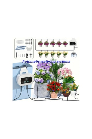 Willowhaven Heerttogo Usb Otomatik Saksı Bitki Sulama Sistemi Beyaz Şarj Edilebilir