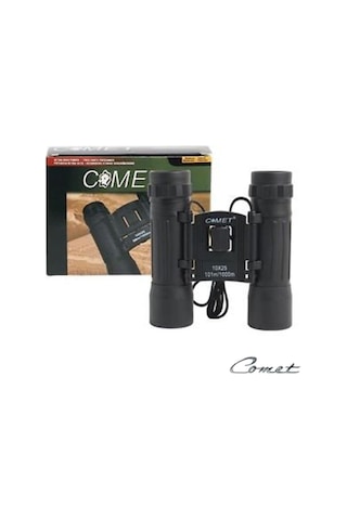 Comet Ed001 Mını El Dürbünü 10x25 Siyah