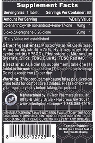 Hitech Trenabol 60 Tablet