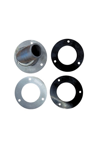 Shuıvan Webasto Krom Egzoz Çıkışı Egzoz Ucu 25mm-873 Çok Renkli