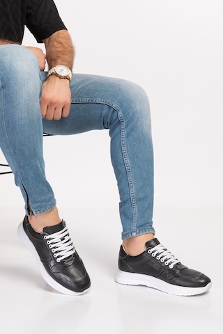 Ortopedik Erkek Spor Ayakkabı Siyah Dia 030-siyah Siyah