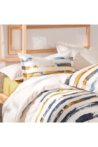 Yataş Bedding Stain Ranforce Çift Kişilik Nevresim Takımı - Bej
