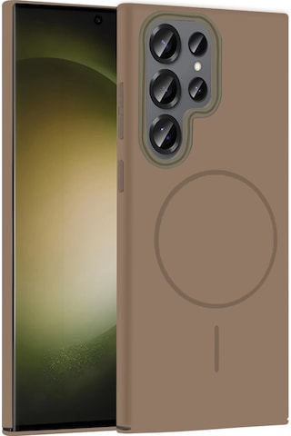 Özel Joko Galaxy S24 Ultra Broş Magsafe Kapak - Çöl Titanyum Fırsat