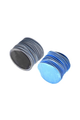 Geeroyoo 80 Adet Doğal Kauçuk Lastik Tamir Patches, 58mm Evrensel Kullanım, Hızlı Etkili Tamir, Araba-motosiklet Uyumlu Kutu Paketi