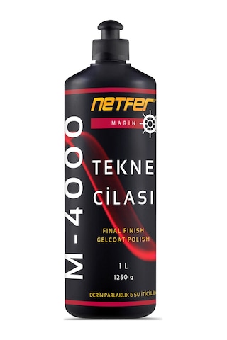 Netfer M-4000 Marin Tekne Cilası 1 L