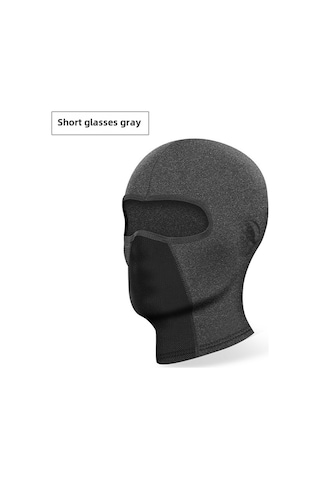 Hangfox Motosiklet Yaz Kask İçliği Buzlu İpucu Gri Gözlük Delikli Güneş Koruma Ter Soğurucu Nefes Alabilir Taban Standart Beden Diğer