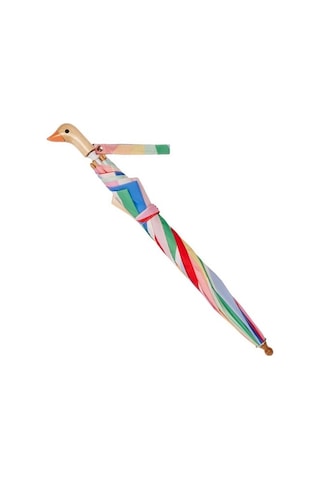 Original Duckhead Duck Çocuk Şemsiyesi Odh X Meri Meri Rainbow Renkli