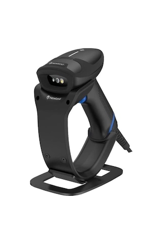 Ontech - Newland Hr2300-sa 2d Karekod Kablolu Usb Barkod Okuyucu + Stand