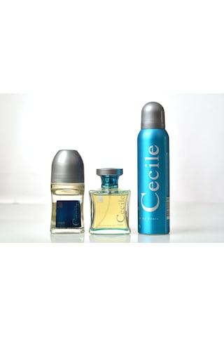 Cecile Mare Kadın Parfüm EDT 100 ML + Deodorant 150 ML + Roll On 50 ML