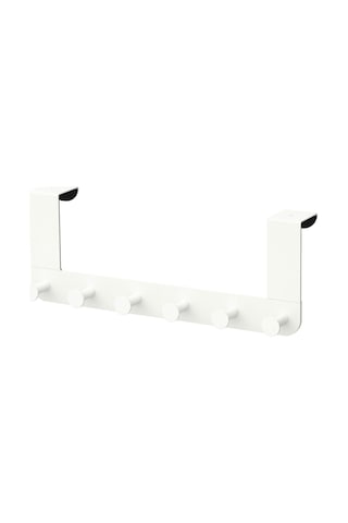 Ikea Enudden Metal 6 Bölmeli Kapı Arkası Askısı Beyaz Ikea Enudden Metal 6 Bölmeli Kapı Arkası Askısı Beyaz