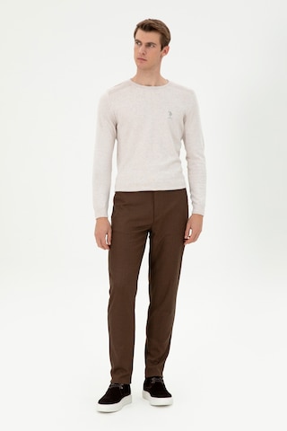 U.s. Polo Assn. Erkek Coconut Pantolon Kanvas-chino 50297861-vr153 Coconut