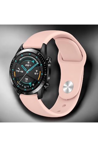 Galaxy Watch Active 2 44mm İçin Uyumlu 20mm Silikon Kordon
