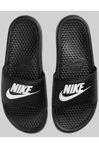 Nike Futura Benassi Slide Black Kadın Siyah Terlik Tek Bantlı Siyah
