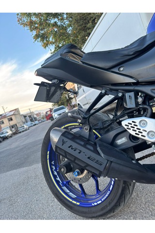 Yamaha Mt-25 Egzoz Koruması Siyah