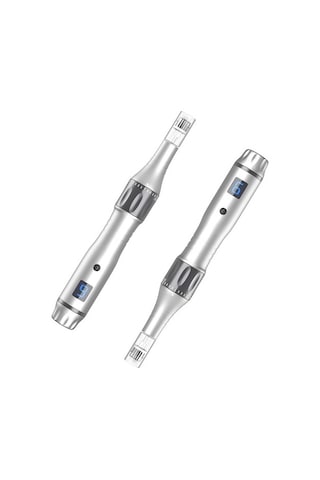 10 Adet Profesyonel 12 Pin Dermapen Mikro İğneleme Makinesi - Yüz Ve Cilt Bakımı İçin Derma Mezoterapi Kalemi Mts 8589