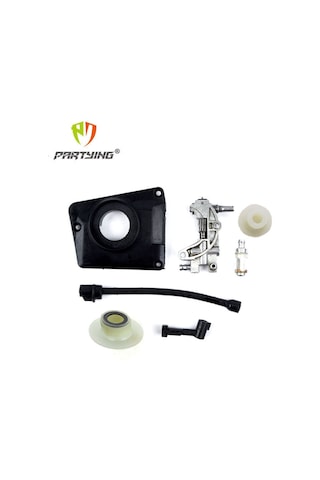 Aubyhe Peting 52 Benzinli Zincir Testere Yedilik Aksesuar Seti - Yağ Pompa, Kapak, Turbin, Boru İle 5800/5200/4500 Model Uyumlu