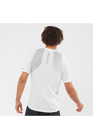 Salomon Sense Aero Erkek Koşu Tişört White Lc1744300 Beyaz
