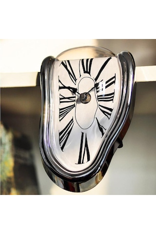 Gümüş Saat, Masaüstü Moda Saati, Eriyen Deformasyon Duvarı Diğer