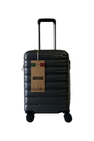 Oleets 8 Tekerli Kilitli Kabin Boy Valiz-bavul Füme