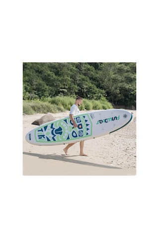 Funawater Tiki Şişme Sup Board/stand Up Paddle Board Pati Dostu Yüzey 320x85x15 Cm
