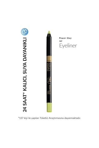 Avon Power Stay Jel Eyeliner Lime