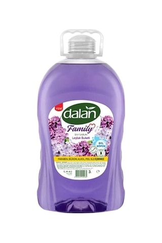 Dalan Family Sıvı Sabun Leylak Buketi 2 x 3 L