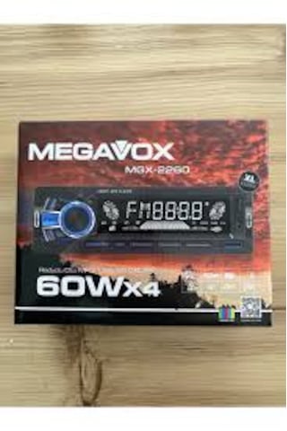 Megavox Mgx-22600 4x60v Çıkış Aux Bluetooth Usb